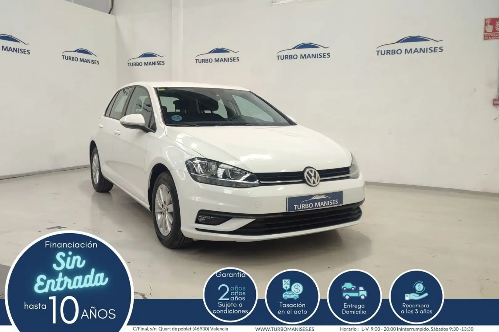 Volkswagen Golf 1.6TDI Last Edition 85kW Blanco - 1
