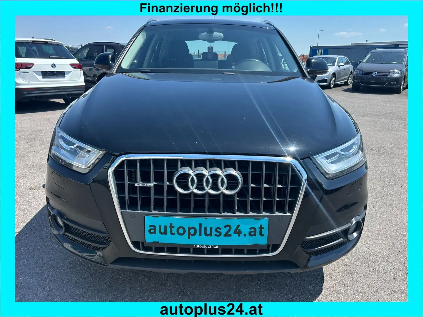 Audi Q3 2,0 TDI quattro Daylight Schwarz - 2