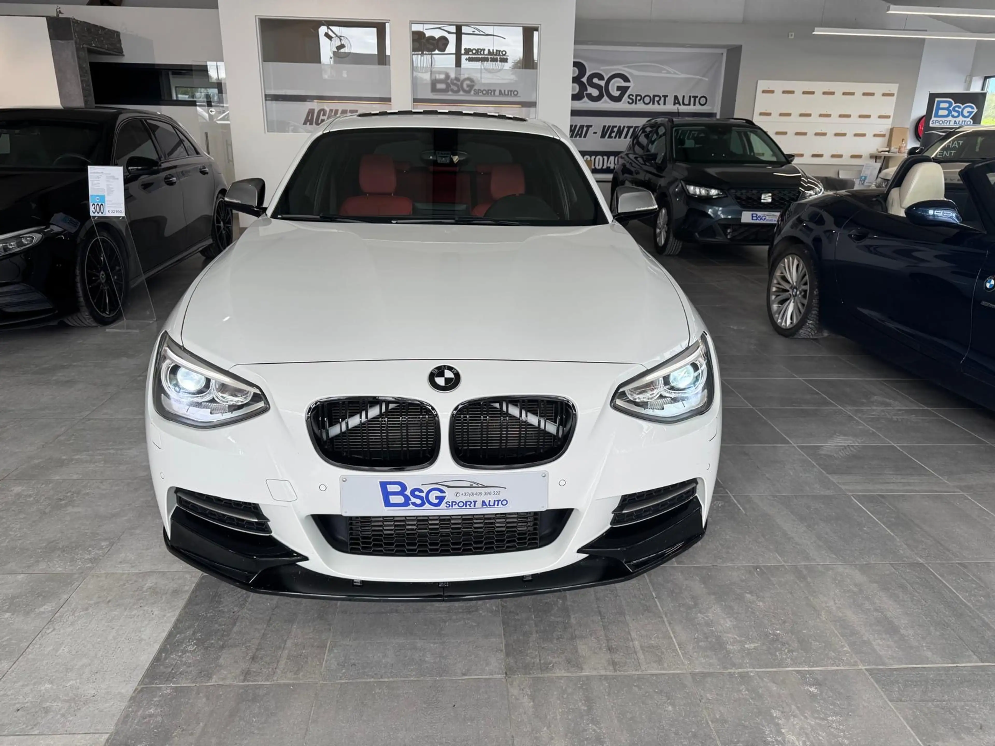 BMW 135 M135iXAS*BOITE AUTO*X-DRIVE*TOIT OUVRANT*LED*GPS*CUIR*RADAR*EURO6b — photo 2