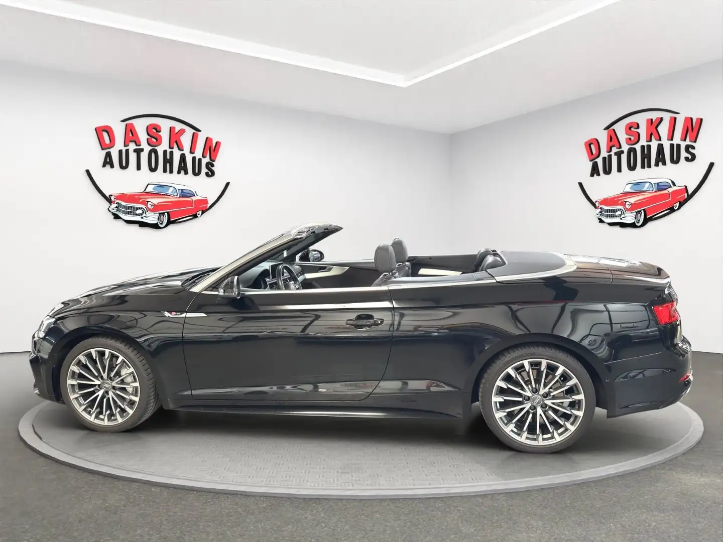 Audi A5 Cabriolet quattro S-LINE/SCHECKHEFT/TÜV NEU Schwarz - 2