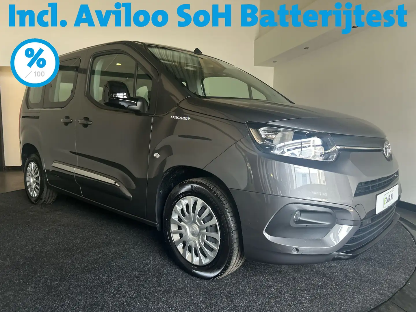 Toyota Proace City VERSO Electric Shuttle | L1 50 kWh | Navigatie | A Gris - 1
