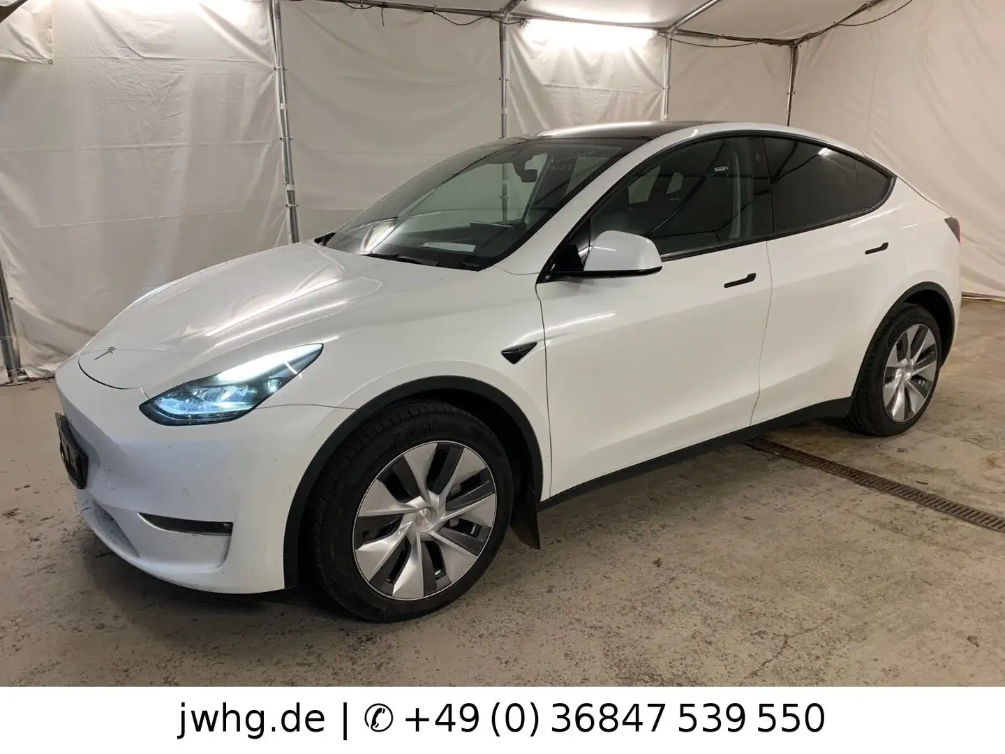 Tesla Model Y Long Range Dual AWD Autopilot Panorama Weiß - 2