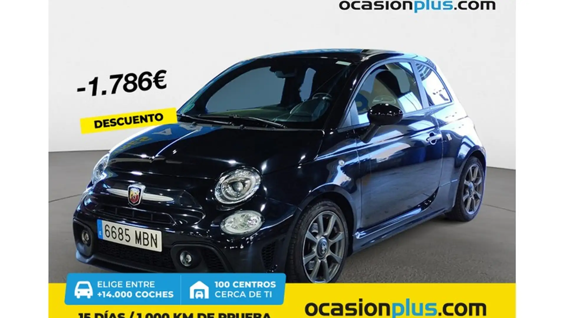 Abarth 595 1.4T JET TURISMO 160 Negro - 1