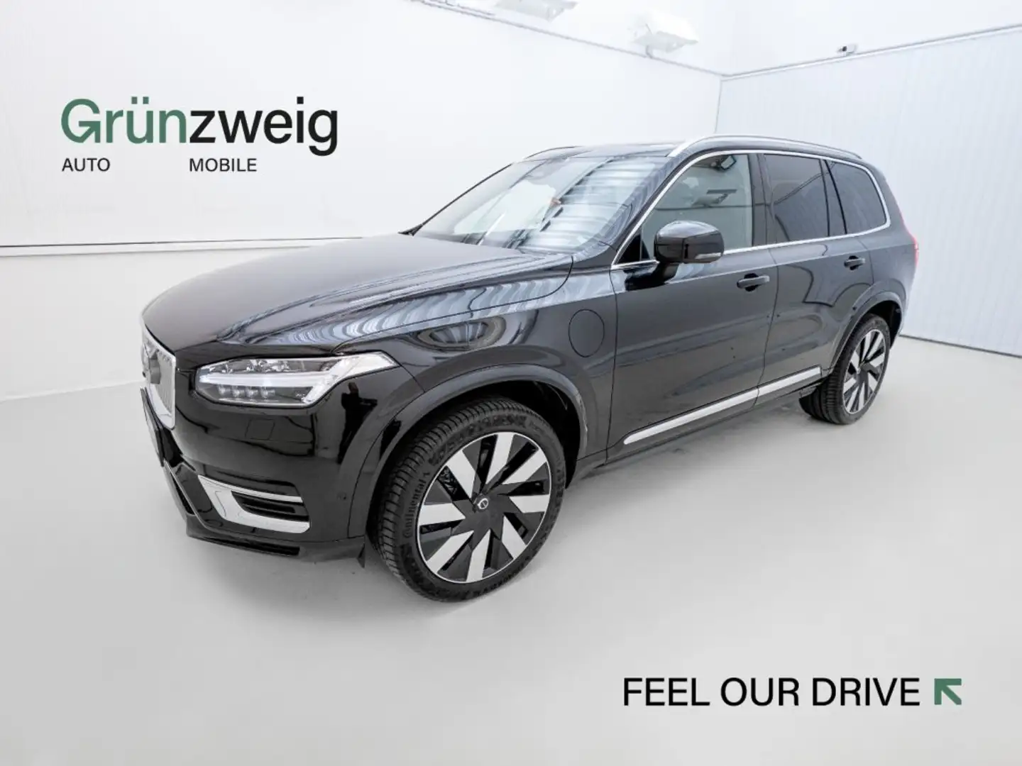 Volvo XC90 Ultra, T8 AWD Plug-in Hybrid, Elektrisch/Benzin, Bright, 7 S Noir - 1
