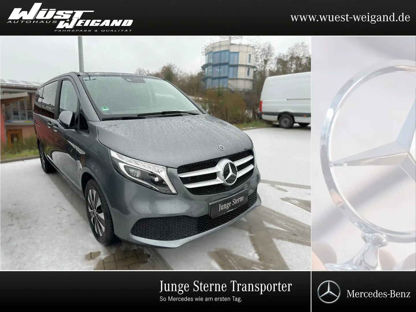 Mercedes-Benz V 250 d 4MATIC EDITION Lang+LED+Distronic+AHK Grau - 1