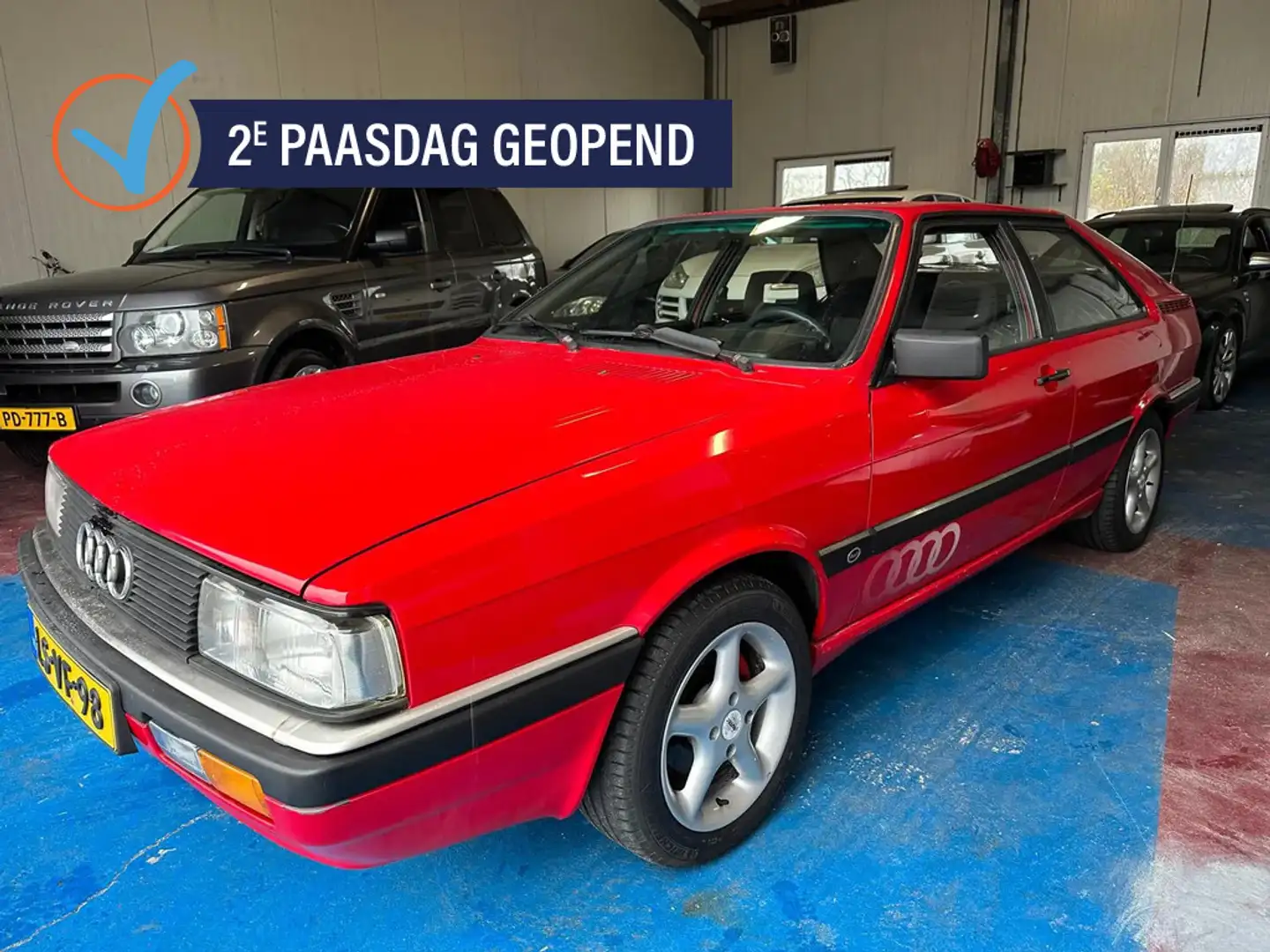 Audi Coupe 2.2 GT 5-Cilinder H5 1986 Rood APK 2026 Rojo - 1