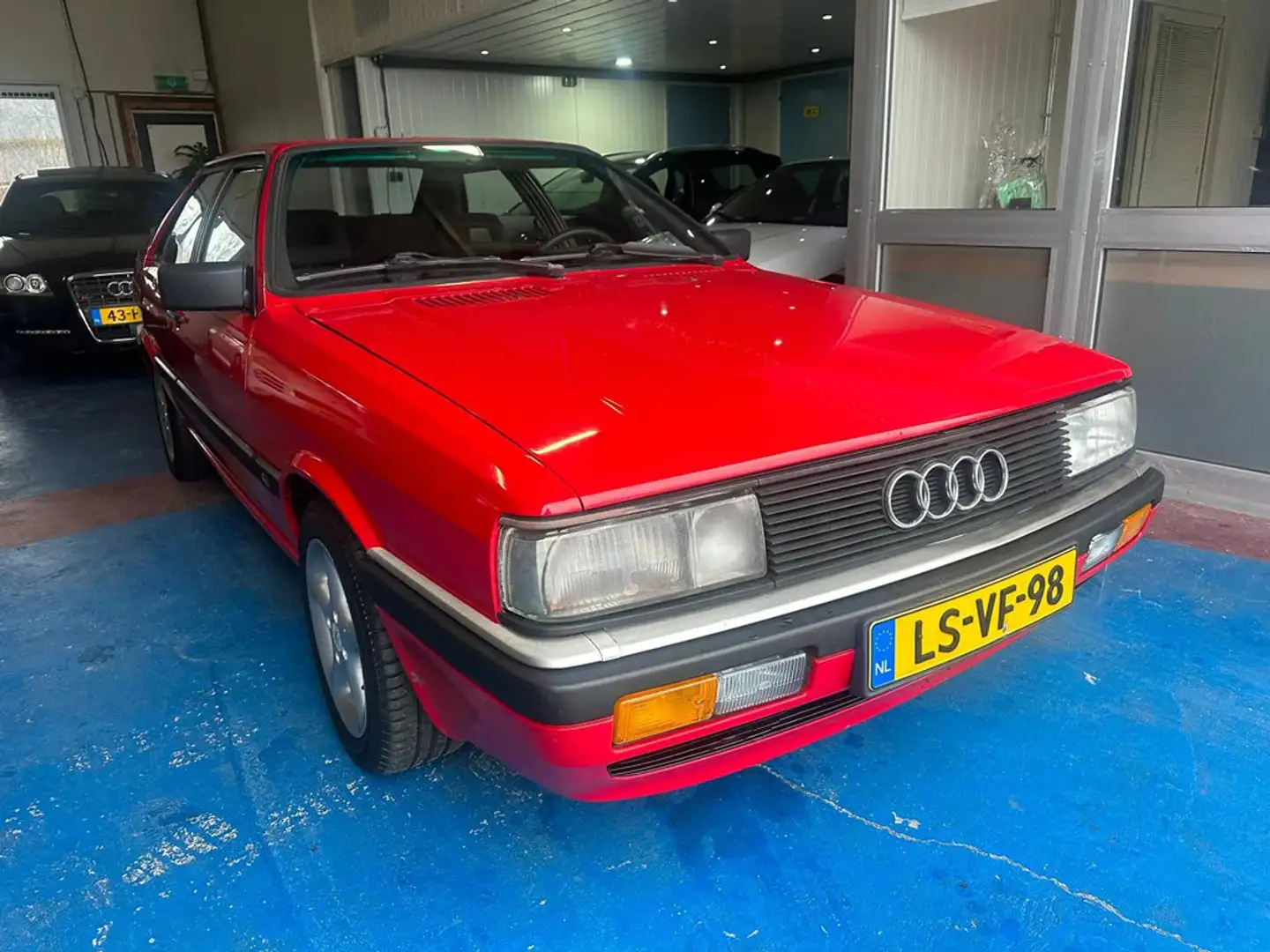 Audi Coupe 2.2 GT 5-Cilinder H5 1986 Rood APK 2026 Roşu - 2