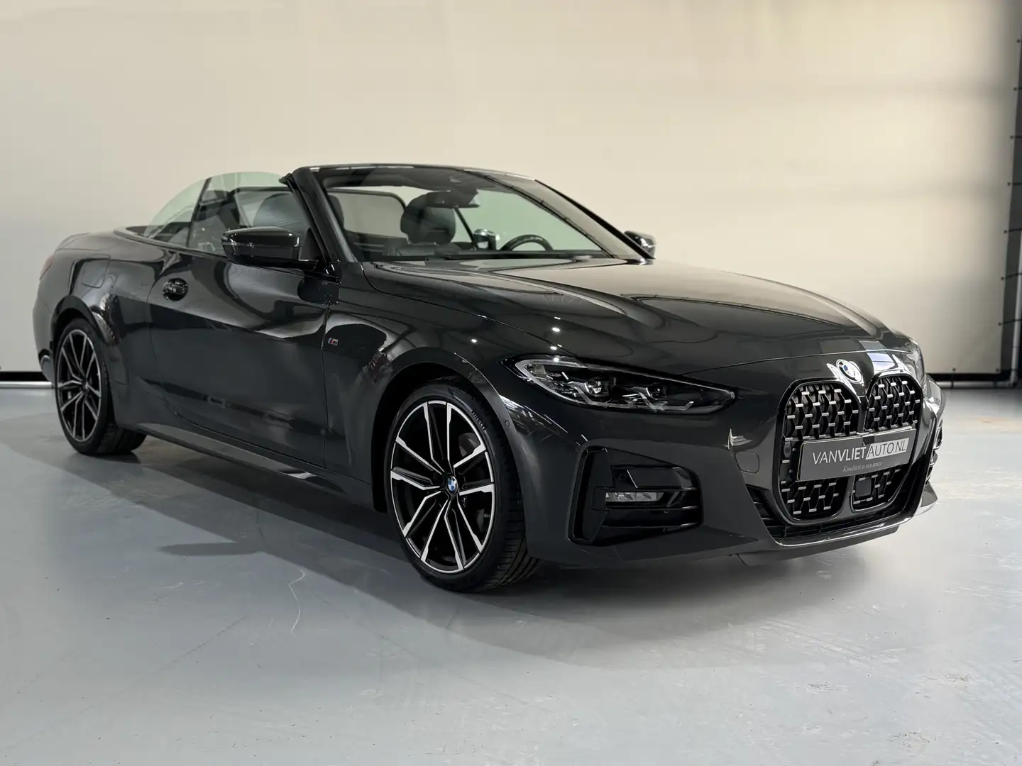 BMW 420 4-serie Cabrio 420i High Executive M SPORT Gris - 2