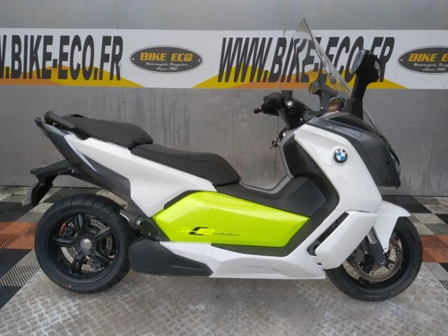 BMW C Evolution Blanc - 1