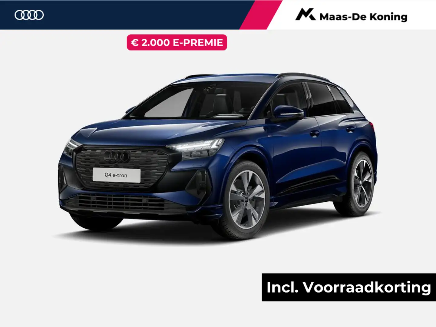 Audi Q4 e-tron 45 quattro S Edition Competition 286 PK · Assisten Blau - 1