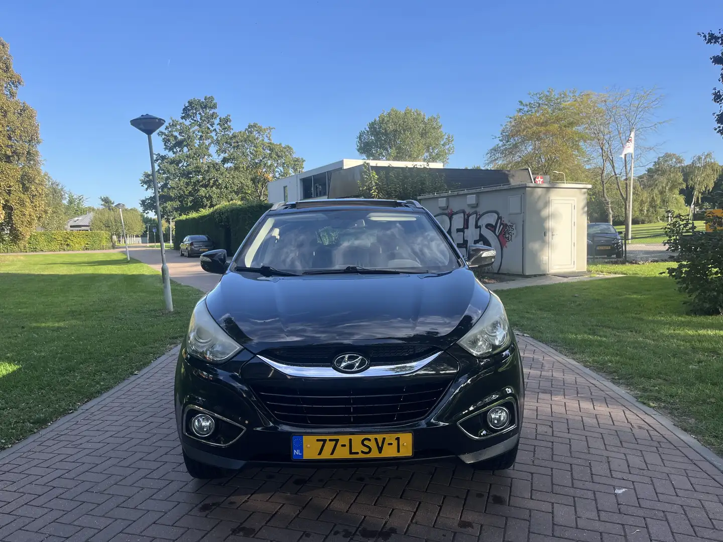 Hyundai iX35 2.0i i-Catcher Automaat Nap logisch Zwart - 2