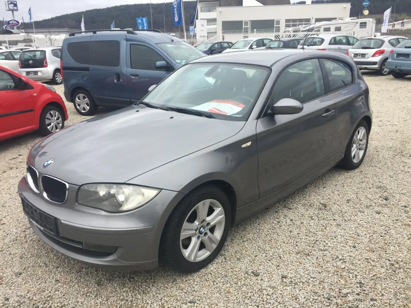 BMW 118 Alu,Tempom.,Klima, Tüv Neu.! Gris - 1