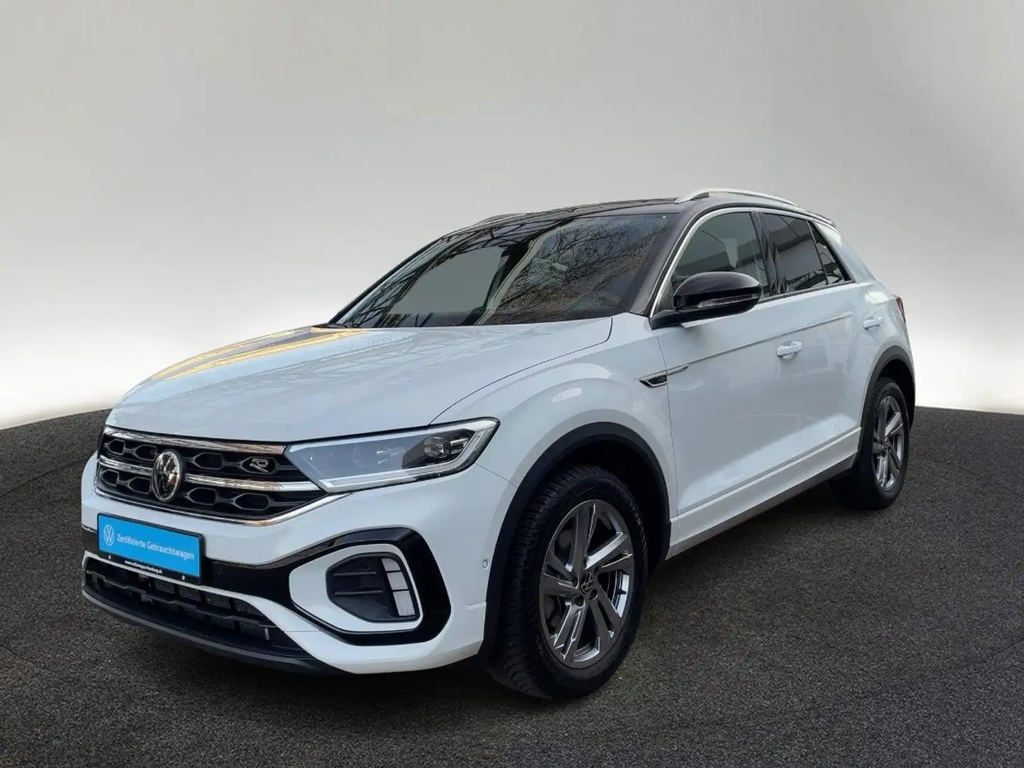 Volkswagen T-Roc 1.5 TSI R-Line DSG AHK Navi Kamera Weiß - 2