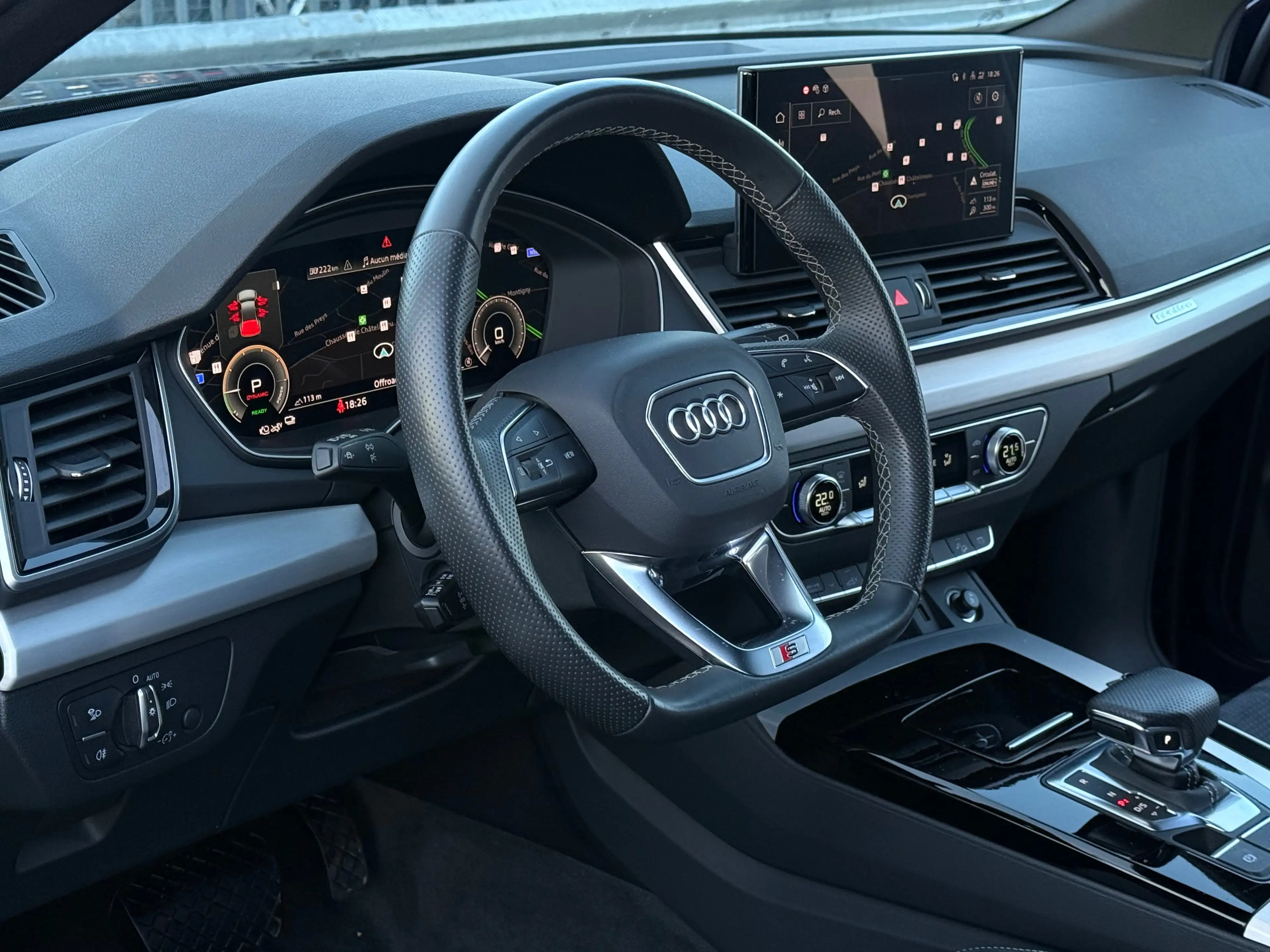 Audi Q5 SPORTBACK PHEV 50 TFSIe Quattro S line S tronic NAVIGATION CUIR CAMERA CARPLAY LED FULL OPTIONS — photo 8