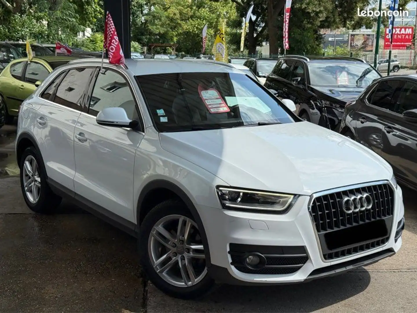 Audi Q3 2.0 TDI 140CV S-LINE Année 12-2014 Garantie 3 Mois Blanco - 2