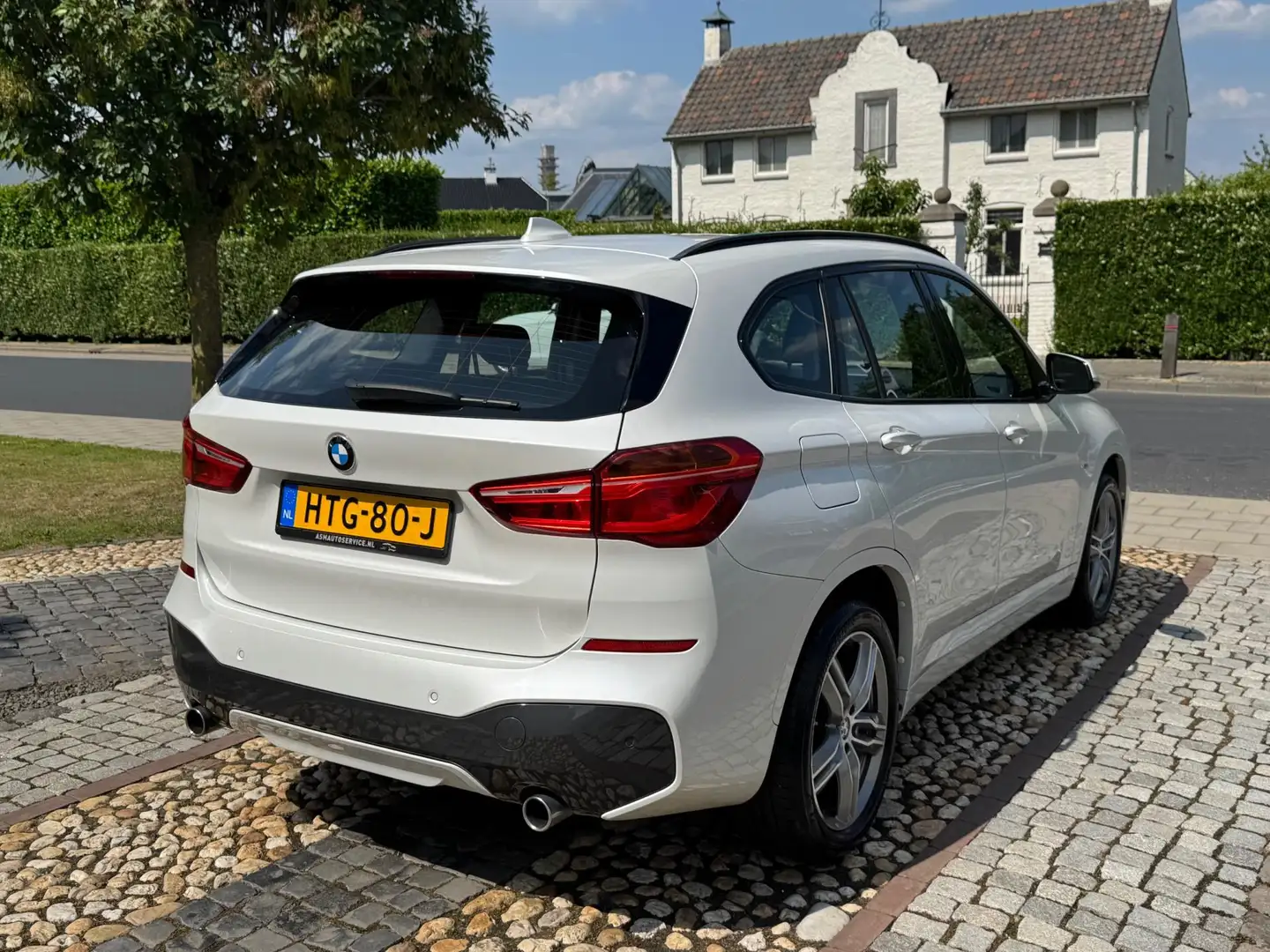 BMW X1 XDrive20i AUT M-Sport Leder HUD Blanc - 2