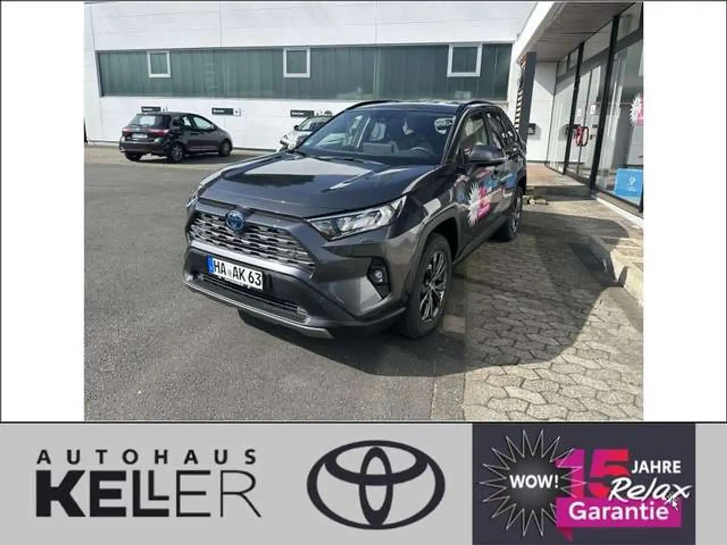 Toyota RAV 4 2.5 4x4 Hybrid Team Deutschland Grau - 1