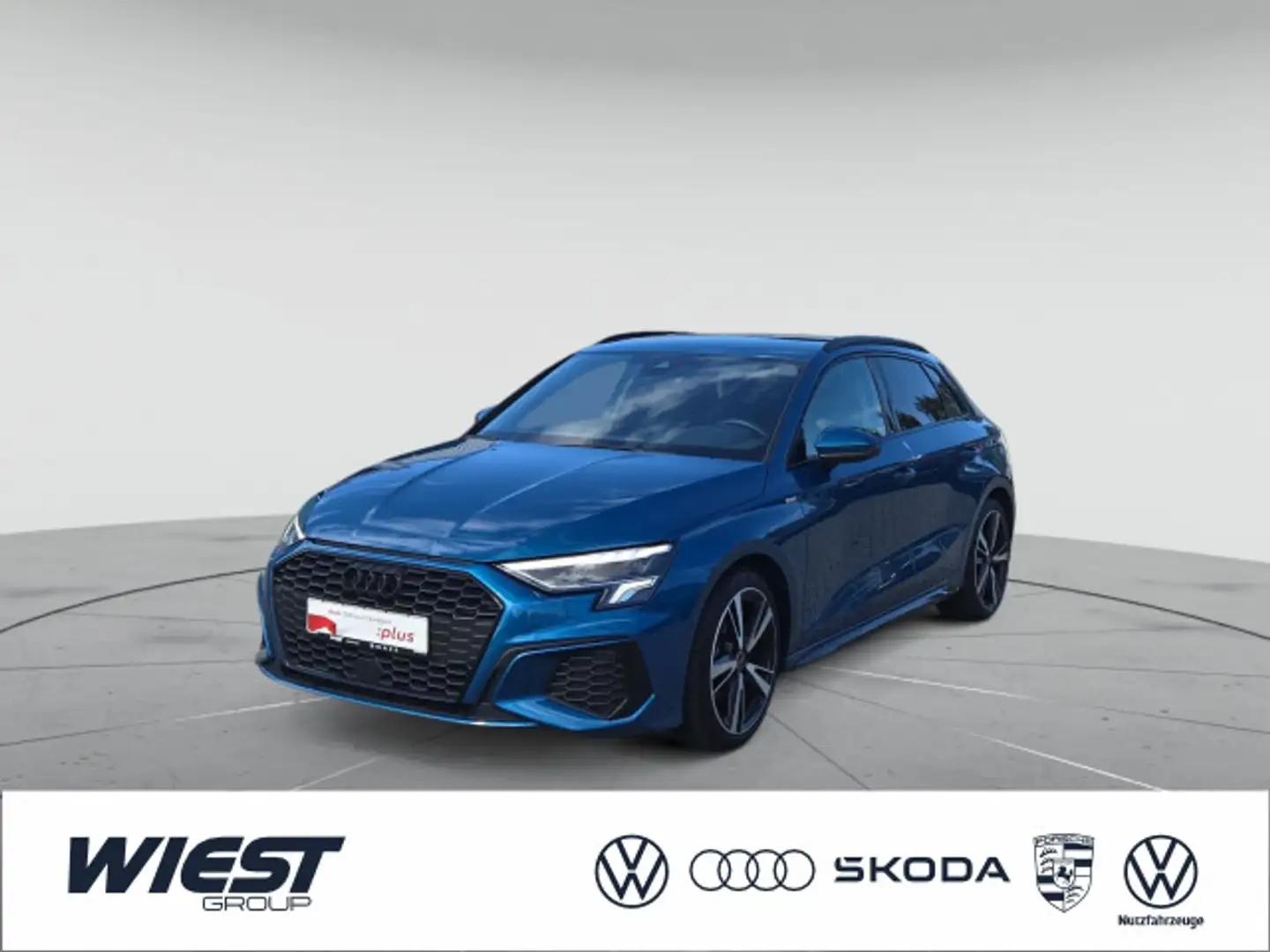 Audi A3 S line 35 TDI, OPTIK SCHWARZ/LED/VI Blau - 1