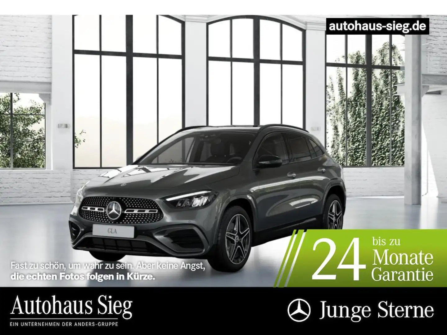 Mercedes-Benz GLA 200 d AMG+MBUX+Pano+Distr+LED+Key+Kam+EASY-P Gris - 1