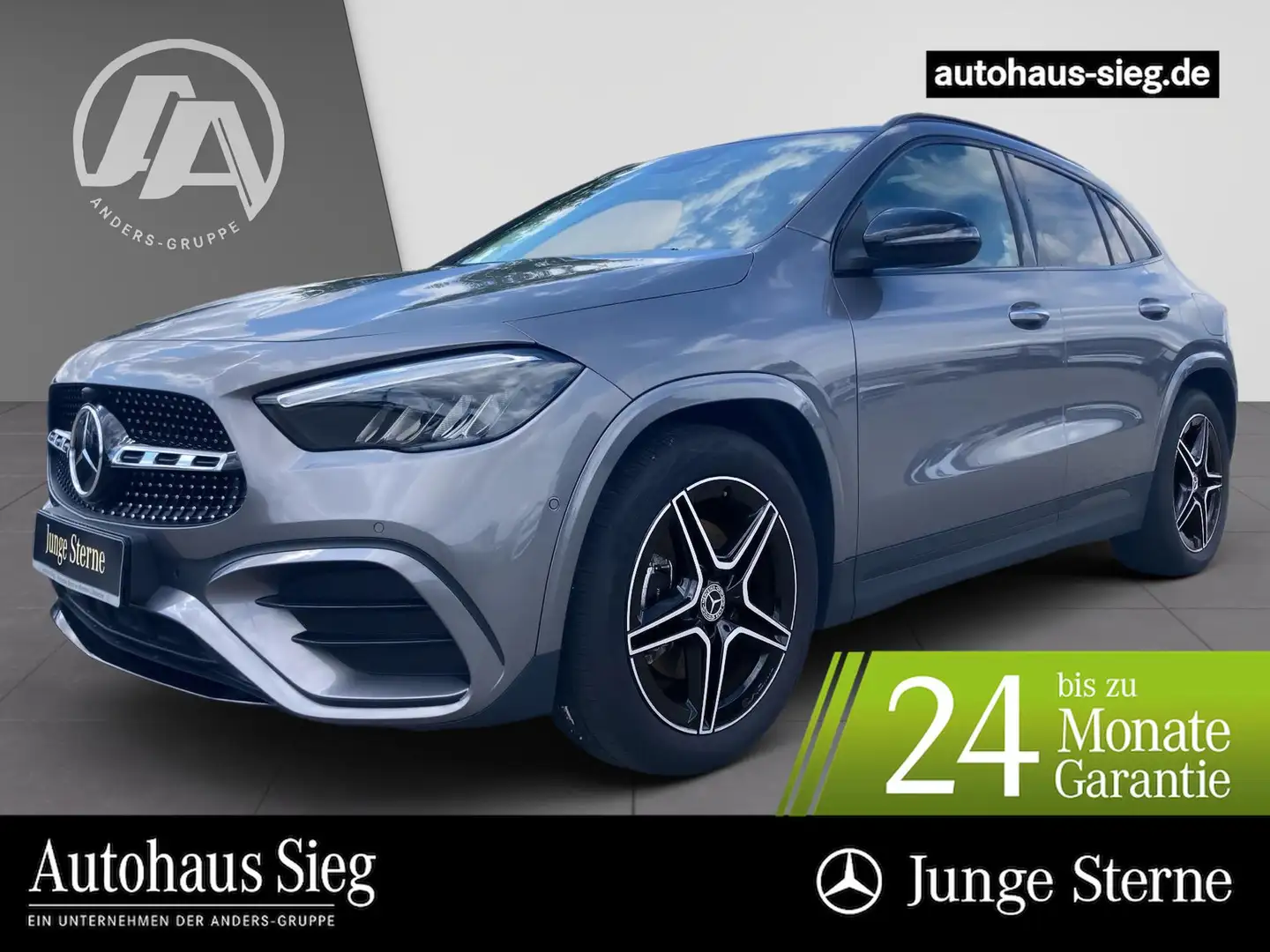 Mercedes-Benz GLA 200 d AMG+MBUX+Pano+Distr+LED+Key+Kam+EASY-P Grau - 1