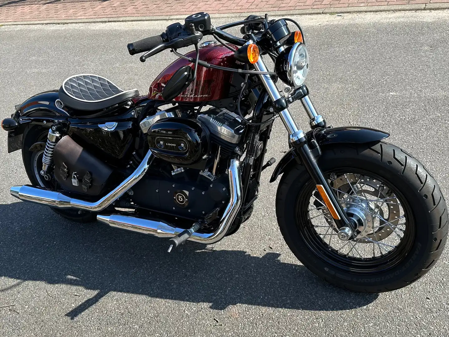 Harley-Davidson Sportster Forty Eight XL1200X Rot - 1