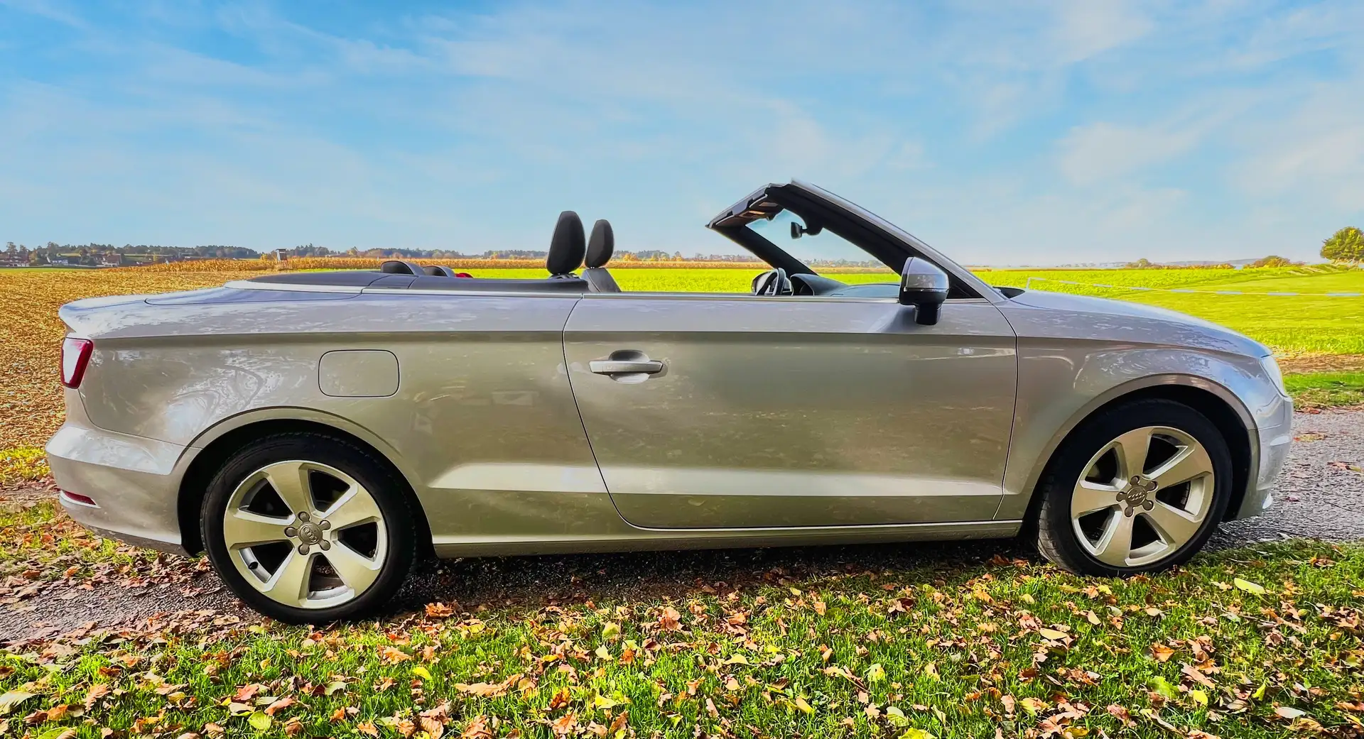 Audi A3 A3 Cabriolet 2,0 TDI Ambition Ambition Silber - 1