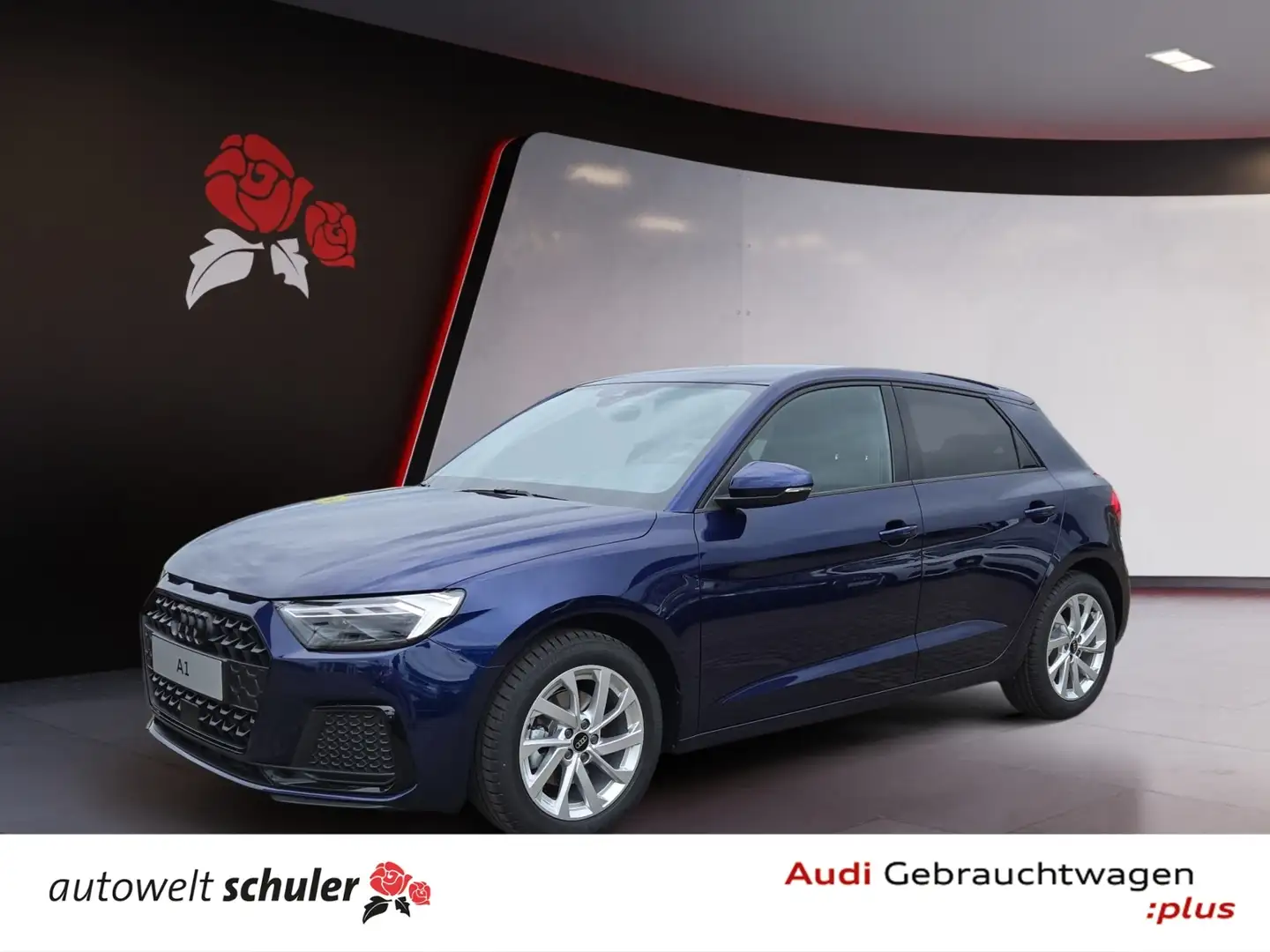 Audi A1 Sportback 30 1.0 TFSI S-tronic advanced RFK Navi Blau - 1
