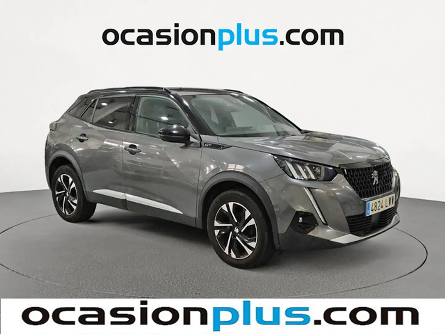 Peugeot 2008 1.2 PureTech S&S GT Line EAT8 130 Gris - 2