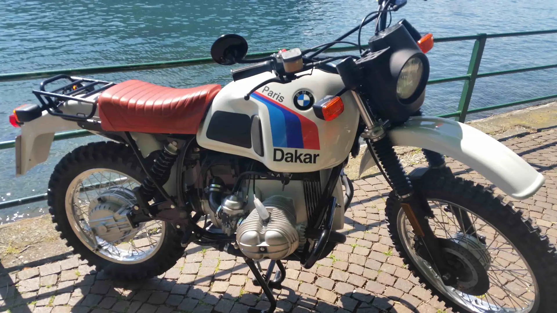 BMW R 80 GS Paris Dakar Weiß - 2