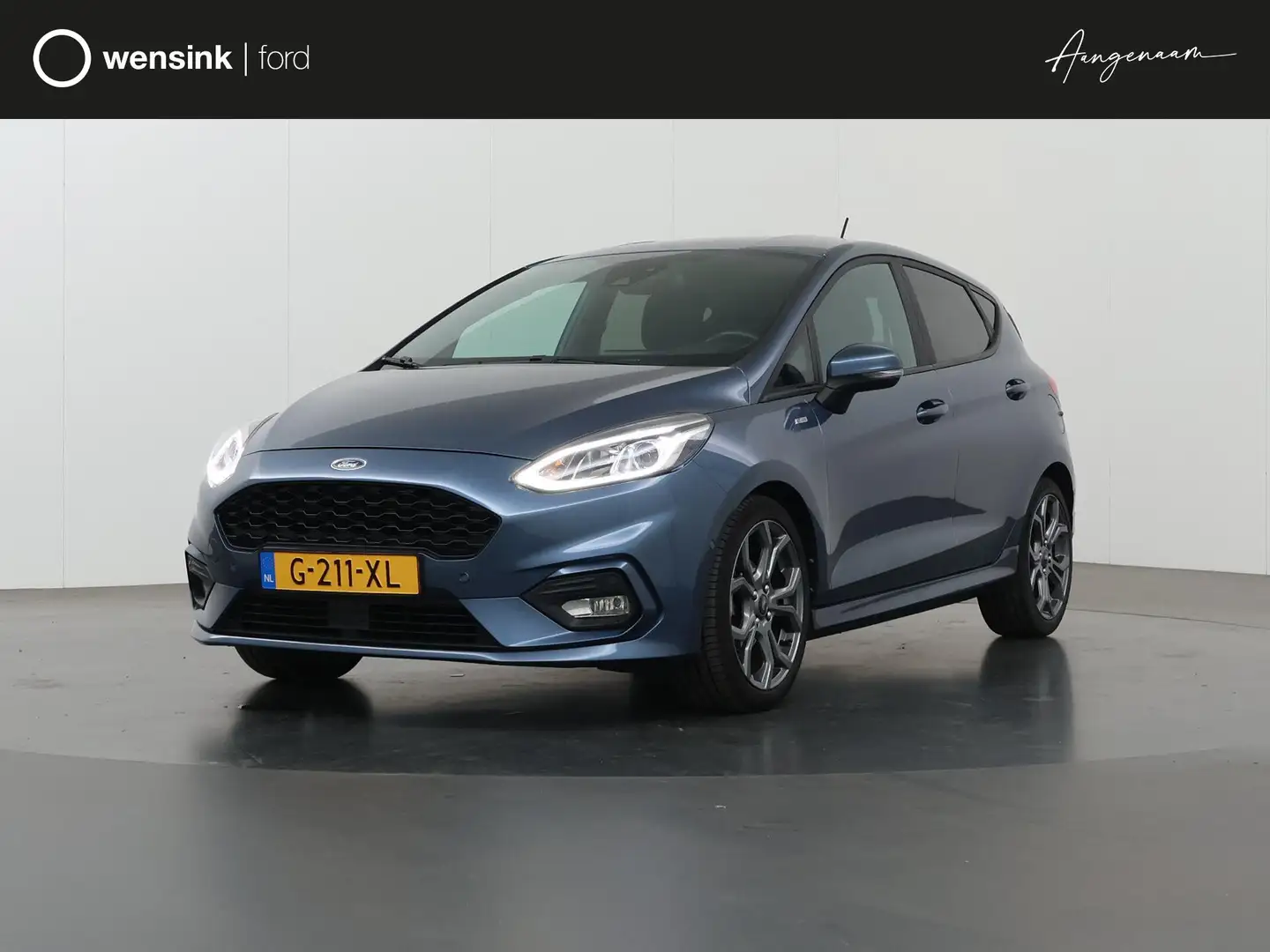 Ford Fiesta 1.0 EcoBoost ST-Line | Navigatie | Parkeercamera | Blau - 1