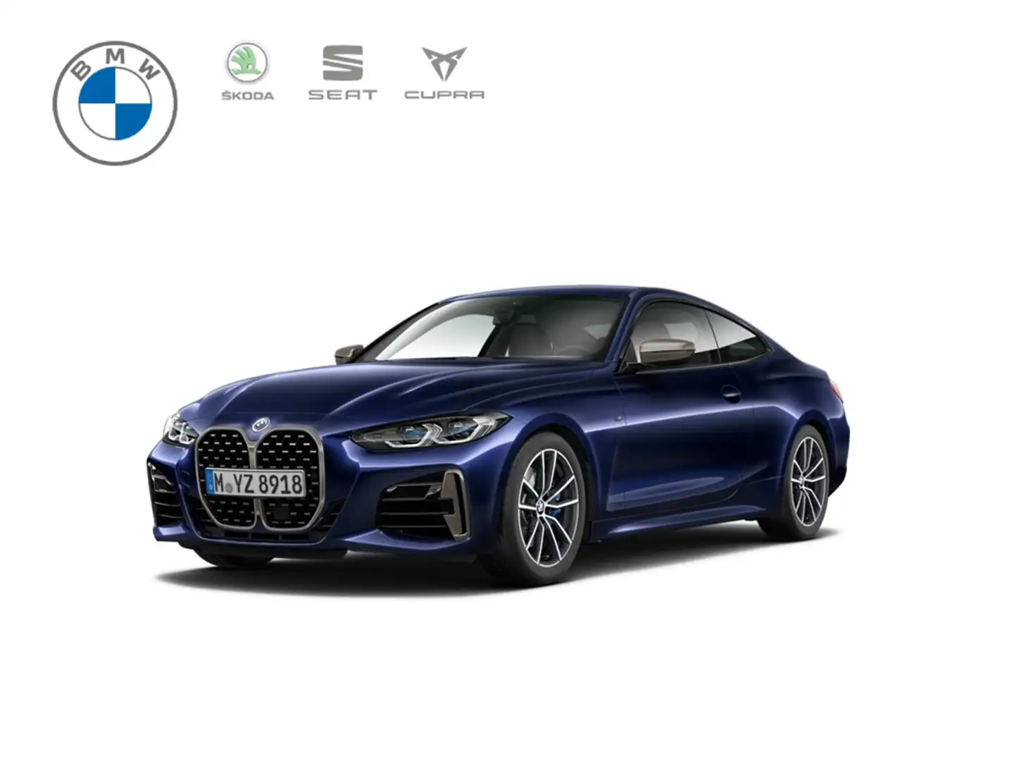 BMW 440 xDrive Coupe Laserlicht HUD AHK-klappbar Navi Digi Blau - 1