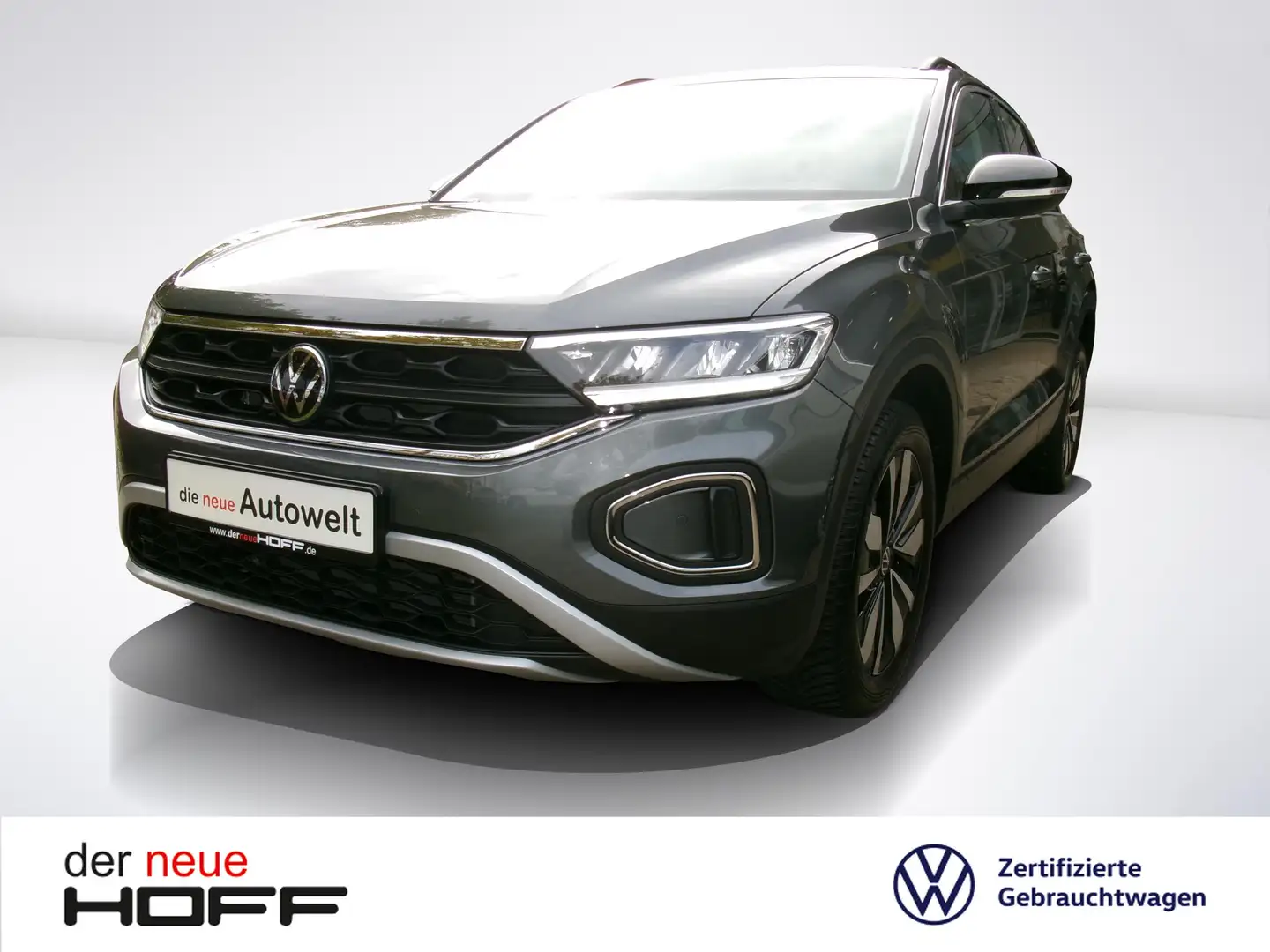 Volkswagen T-Roc 1.0 TSI GOAL Navi Bluetooth LED Winterpaket Allwet Grigio - 1