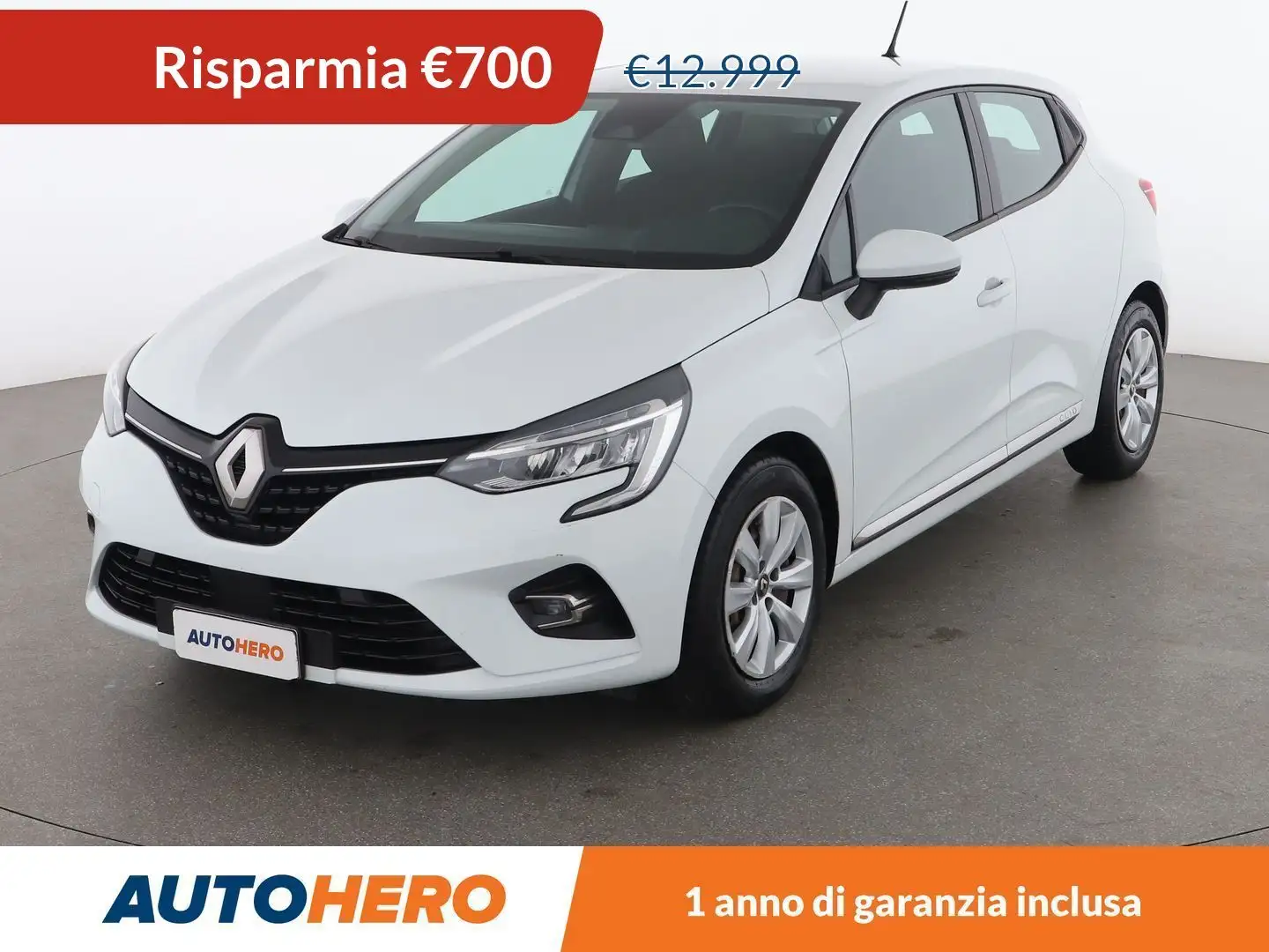 Renault Clio 1.5 BLUE dCi Zen 85 CV Bianco - 1