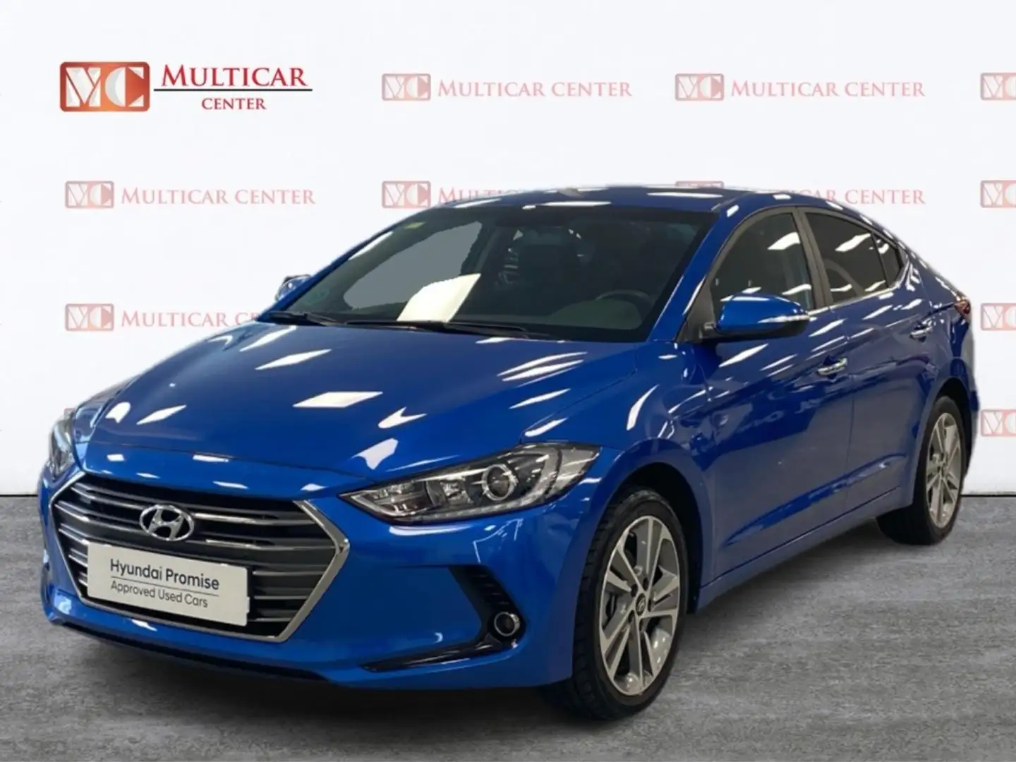 Hyundai ELANTRA 1.6MPI Tecno 128 Bleu - 1
