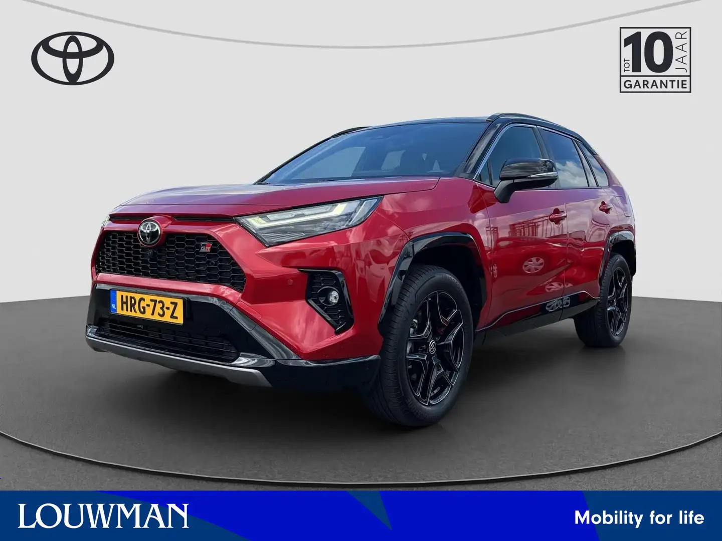 Toyota RAV 4 2.5 Hybrid AWD GR SPORT Stoelverwarming | Stoelgeh Rood - 1