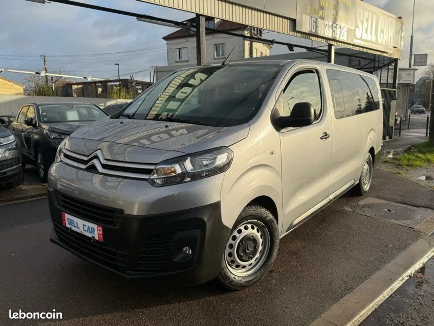 Citroen Jumpy Spacetourer 1.5 bluehdi 120ch COMBI XL 9 PLACES Gris - 1
