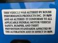 Ford Mustang USA Coupe 4.6i V8 Roush 427R Supercharged 435PK Синій - thumbnail 15