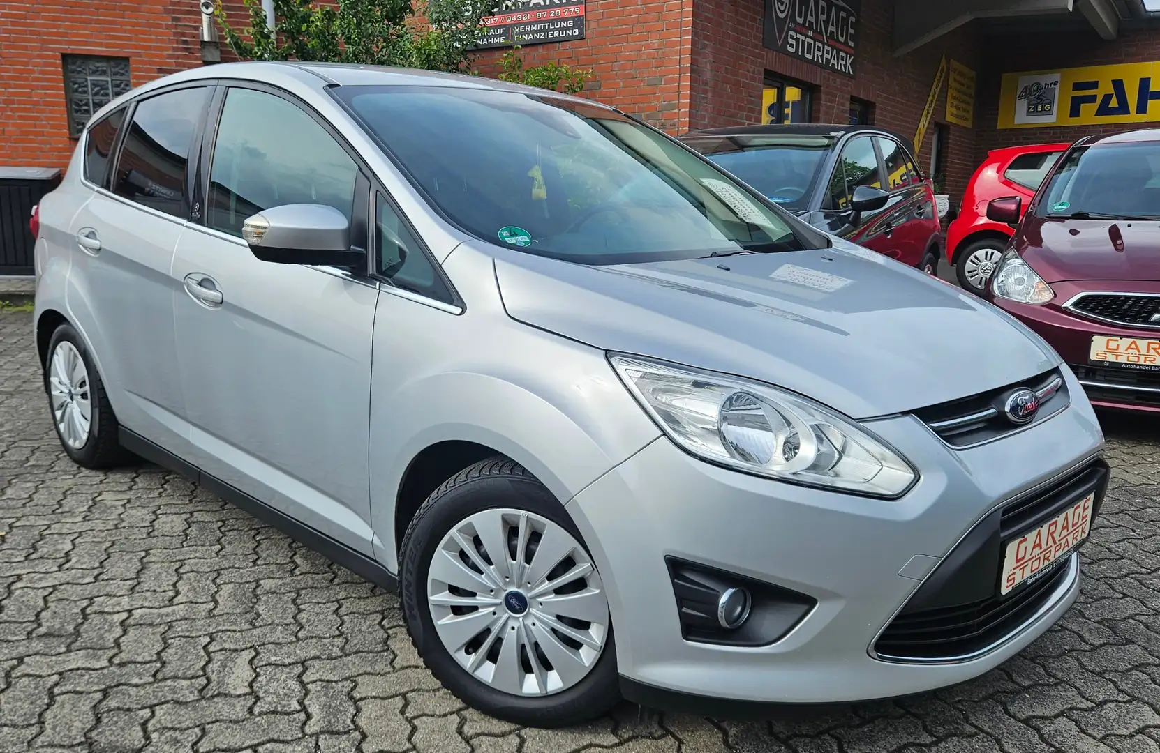 Ford C-Max 1.0 EcoBoost Start-Stopp-System TÜV & AU NEU Silber - 1