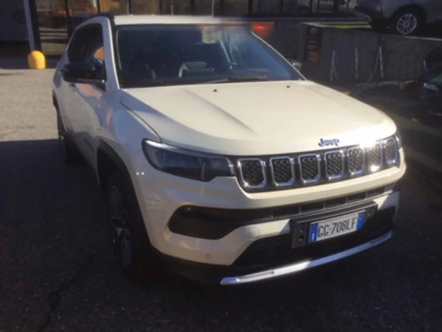 Jeep Compass Compass II 2021 1.3 turbo t4 phev Limited 4xe auto Bianco - 1