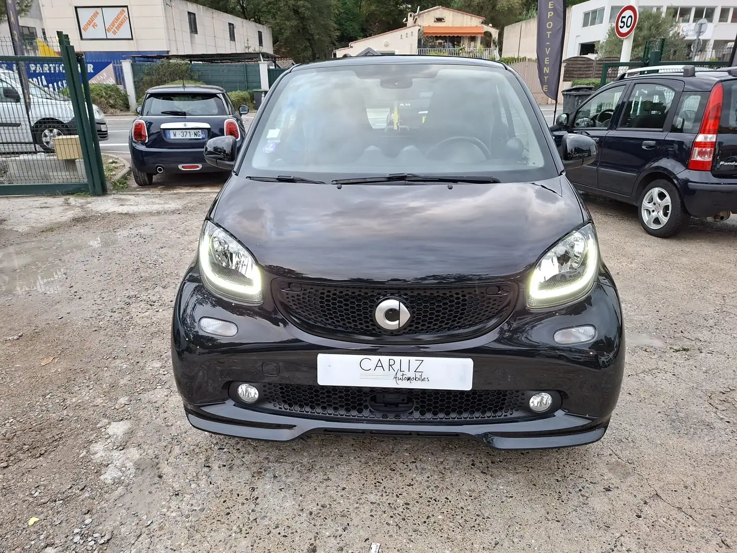 smart forTwo Smart ForTwo Coupé 0.9 90cv Passion Twinamic Noir - 2