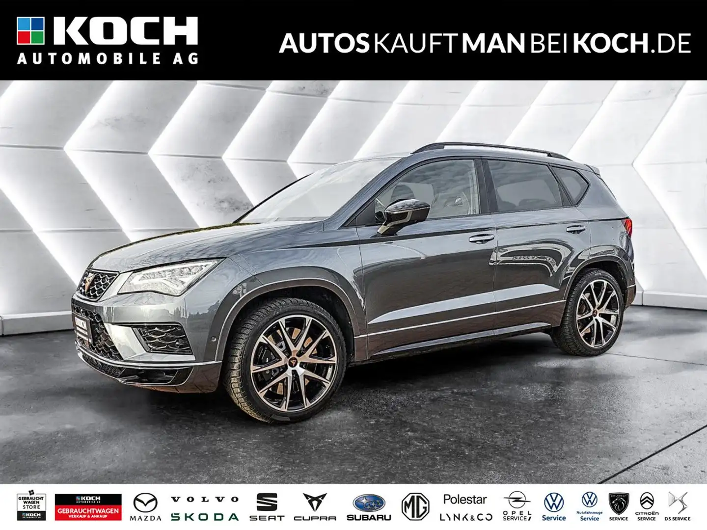 CUPRA Ateca 2.0 TSI 4Drive ALCANT NAVI BEATS 360 LED Gris - 1