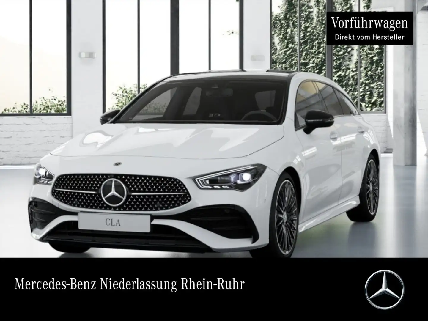 Mercedes-Benz CLA 200 d AMG+NIGHT+PANO+360°+AHK+MULTIBEAM+TOTW Weiß - 1