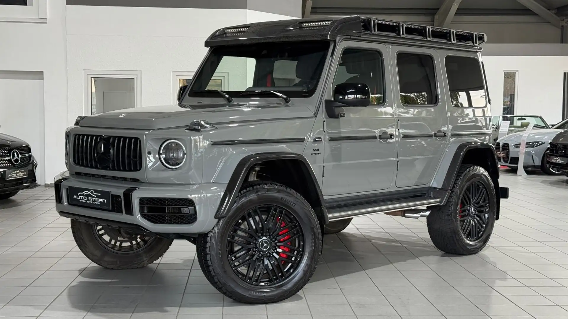 Mercedes-Benz G 63 AMG 4x4² CARBON SUPERIOR NIGHT-P 360°P-DACH Grau - 1