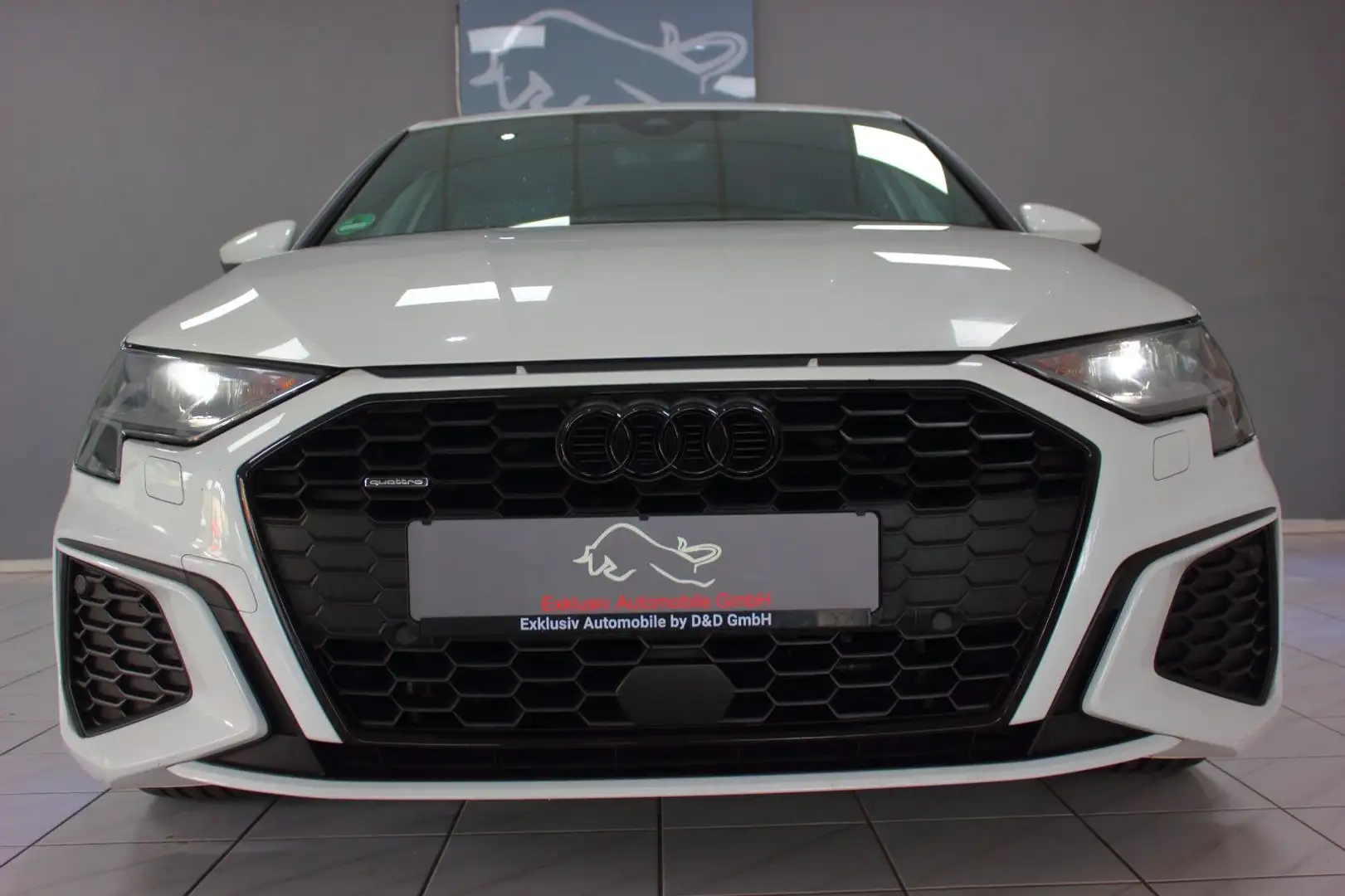 Audi A3 40 TDI Quat. LIMO S-Tr.~3x S LINE+UNFALLFREI+ Weiß - 2