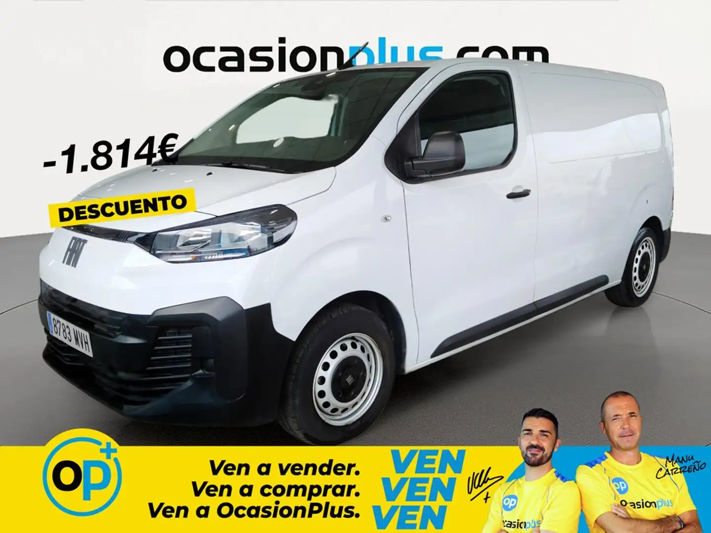 Fiat Scudo Furgón 1.5BlueHDI S&S L2 H1 88KW Blanco - 1