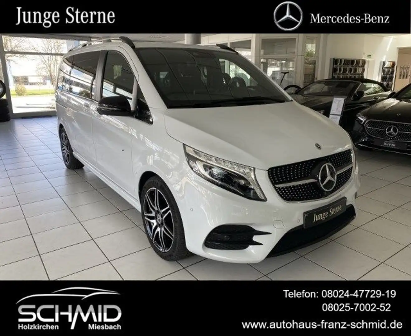 Mercedes-Benz V 250 d AVA ED Kompakt AMG NIGHT ABSTAND 7Sitzer Wit - 1