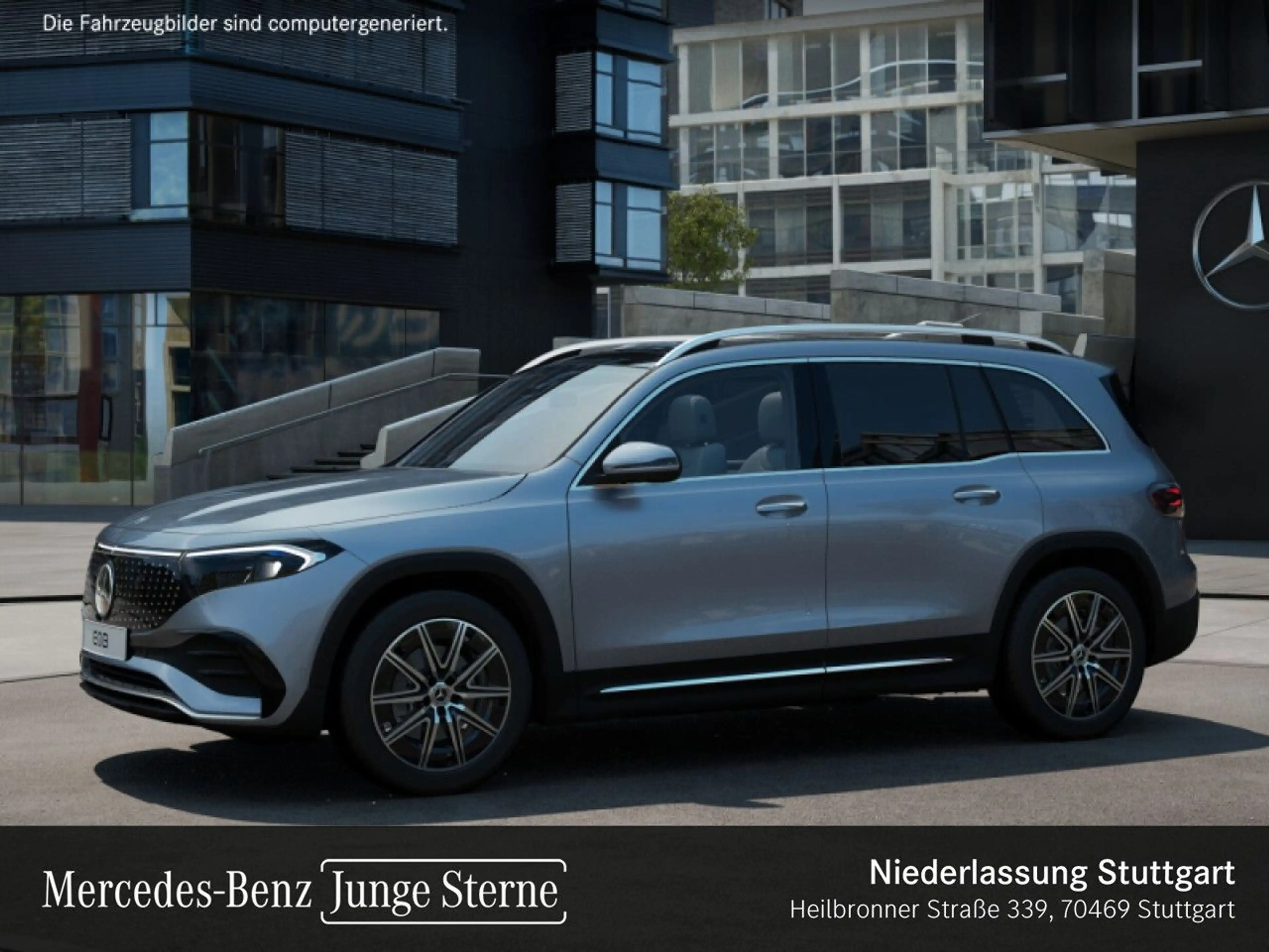 Mercedes-Benz EQB 250 AMG+PREMIUM+PANO+360+MEMORY+BURMESTER+HUD — photo 3