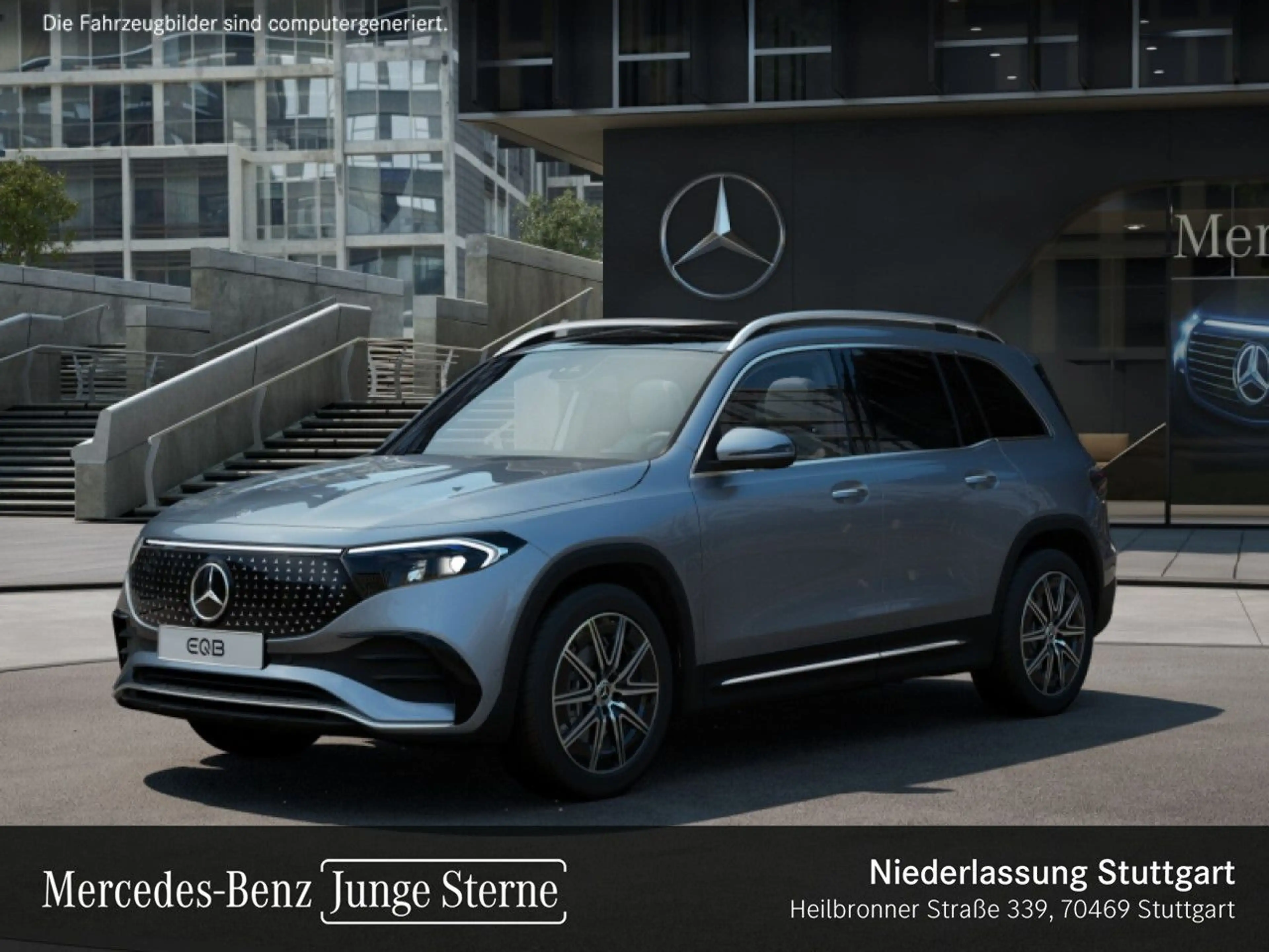 Mercedes-Benz EQB 250 AMG+PREMIUM+PANO+360+MEMORY+BURMESTER+HUD — photo 14