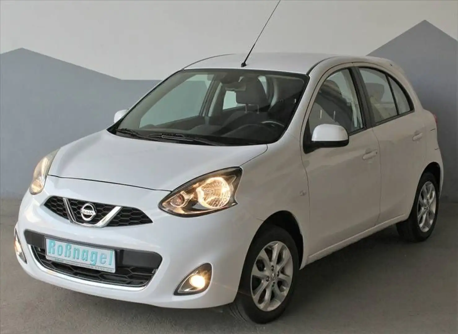 Nissan Micra 5-türig Acenta Comfort-Plus-Paket Alu Weiß - 1