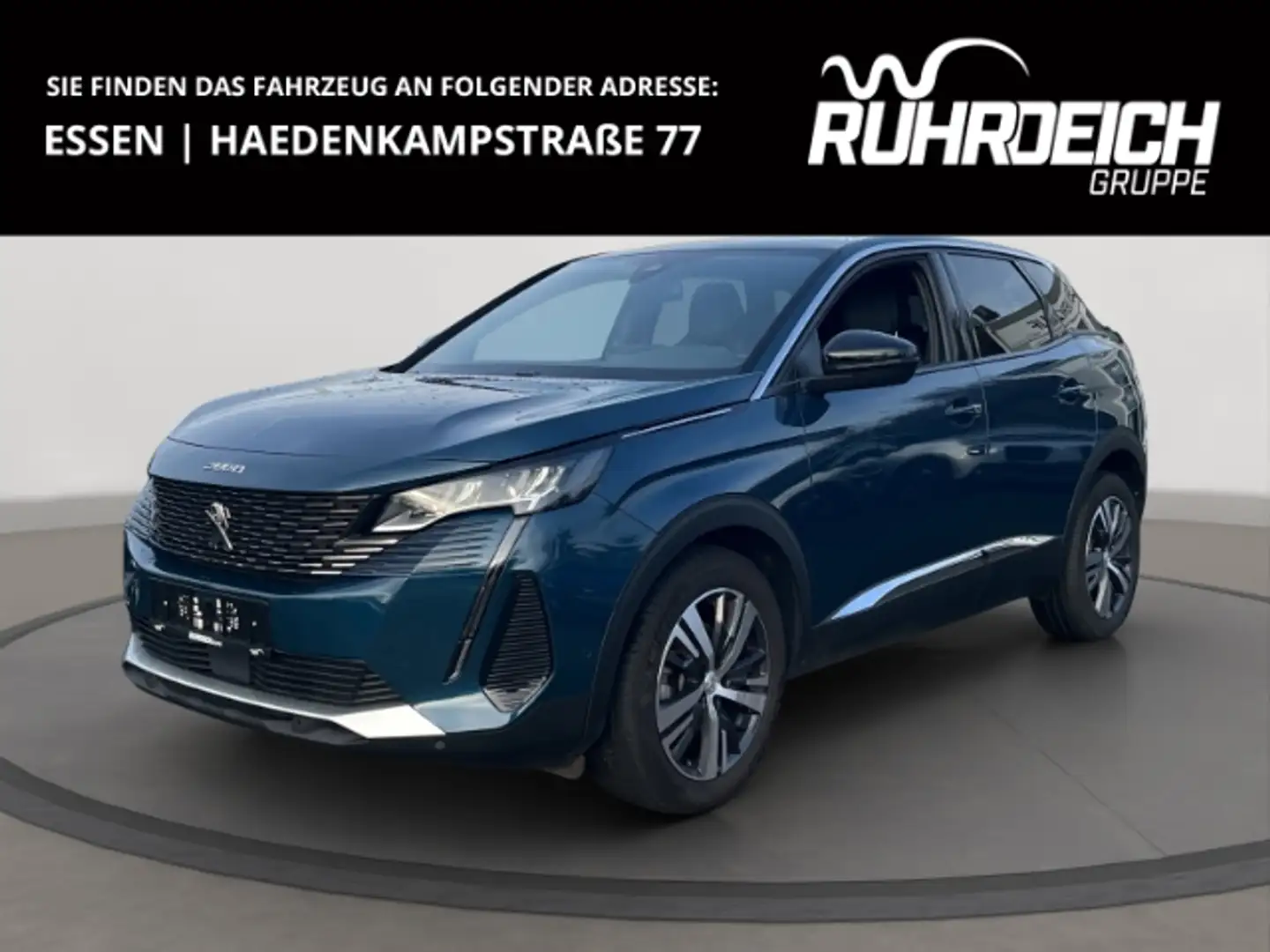 Peugeot 3008 Allure Pack EAT8 NAVI SHZ PDC KAMERA KLIMAAT CARPL Bleu - 1